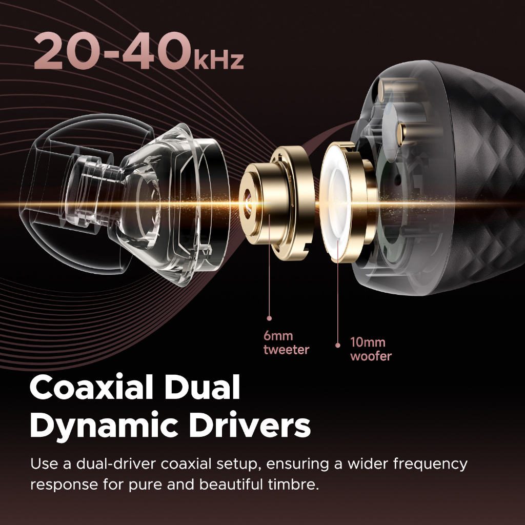 [ ประกันศูนย์ไทย 1 ปี ] SoundPEATS Engine4 หูฟังไร้สายที่เบสทรงพลัง รองรับ Hi-Res