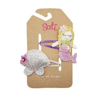 SATI - กิ๊บติดผม - AS. GLITTER SHELL &amp; MERMAID LC120