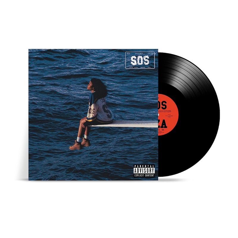 (พร้อมส่ง) แผ่นเสียง SZA   SOS  Vinyl 2LP Album EU มือหนึ่ง ซีล