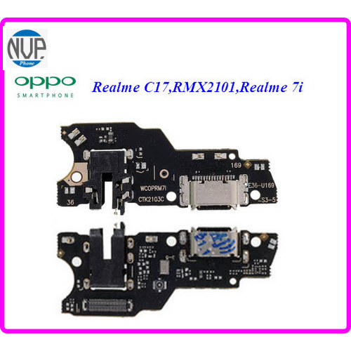 สายแพรชุดก้นชาร์จ Oppo Realme C17,RMX2101, Realme 7i,RMX2103,Realme Narzo 30A,RMX3171