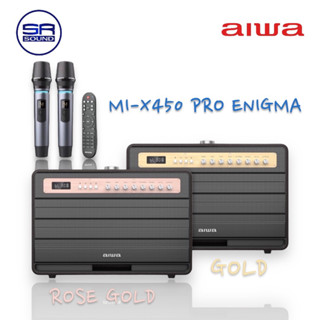 ลำโพงบลูทูธเบสหนักๆลำโพงพร้อมไมค์ ไมโครโฟนในตัว AIWA MI-X450 Pro Enigma รุ่นนิยม speaker ลำโพง bluetooth ของแท้ 100%