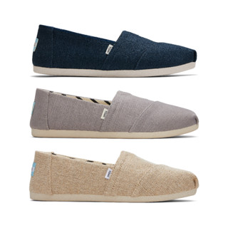 TOMS รองเท้าลำลองผู้หญิง สลิปออน รุ่น Alpargata Heritage Canvas (C) รองเท้าลิขสิทธิ์แท้