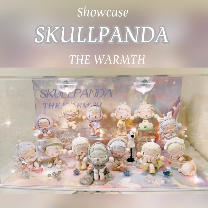 ตู้โชว์ SKULLPANDA The Warmth Series ✨🌸กล่องอคิลิคพร้อมอุปกรณ์ประกอบฉาก กล่องโมเดล