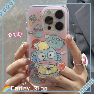 🚚จัดส่ง24ชม🚚เคสไอโฟน iphone 11 14 Pro Max กราฟ สัตว์ประหลาดตัวน้อย ขาตั้ง ป้องกันการตก iphone 12 13 Pro Case for iPhone