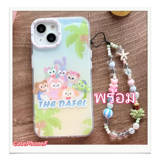 ✨ส่งของขวัญ✨เคส for iPhone 11 14 Pro Max Case for iPhone 12 13 ป้องกันการตก การป้องกัน พร้อม การ์ตูน สาวน่ารักหัวใจ