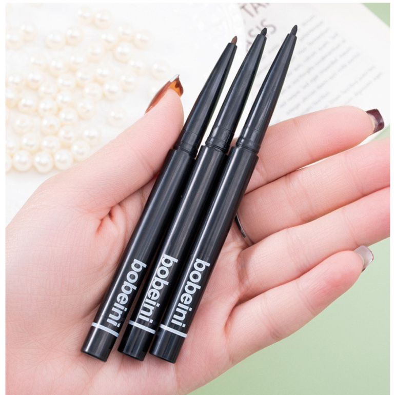 BOBEINI M662 อายไลเนอร์เขียนขอบตาเนื้อเจลหัวสลิม แบบหมุนออโต้ เนื้อดี เขียนลื่น กันน้ำ ติดทน ไม่แพนด้า Eyeliner Pen