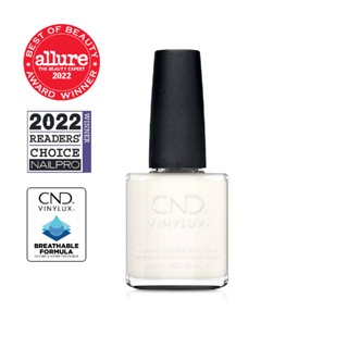 CND VINYLUX สีทาเล็บกึ่งเจล สี White Wedding 0.5 oz. (15 ml.) นำเข้าจากอเมริกา