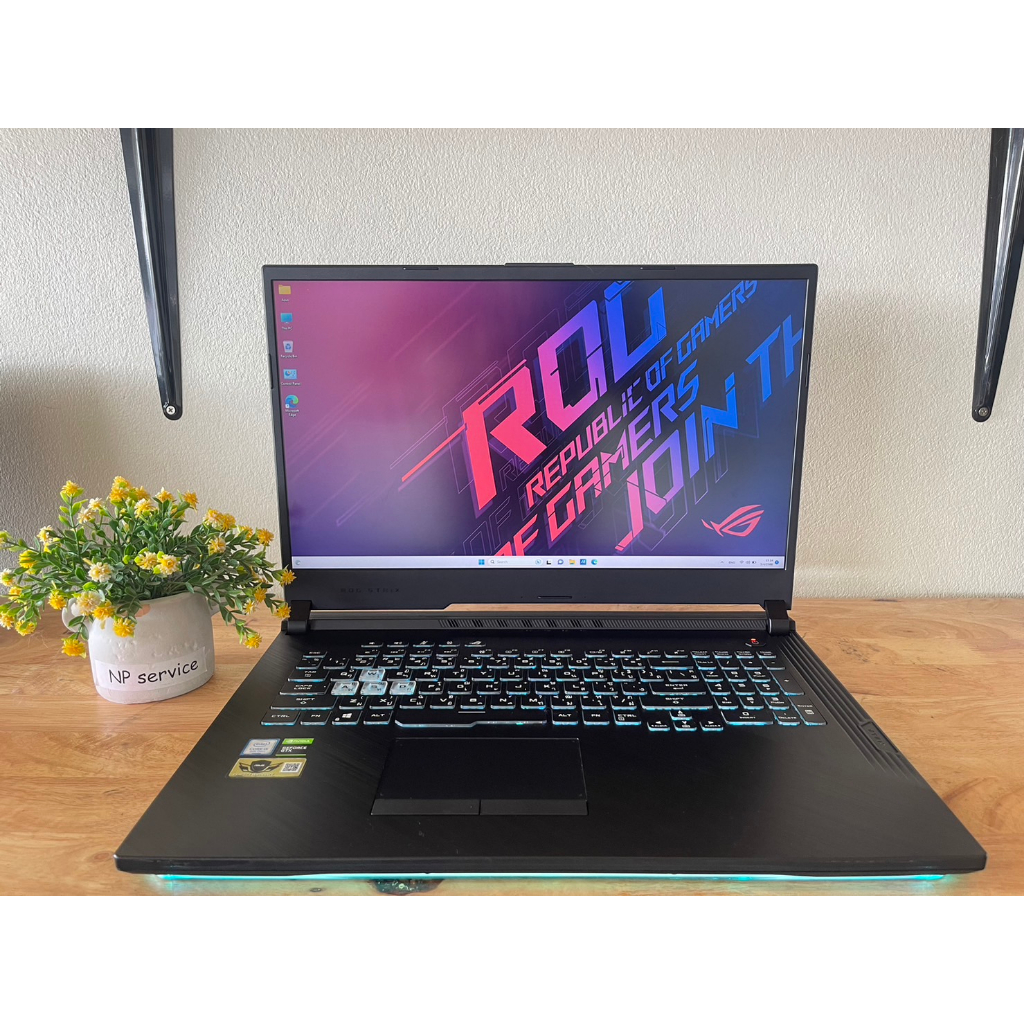 Asus ROG Strix G731GT i5gen9 จอ 17.3" 120Hz GTX1650 เครื่องสวย มีประกัน