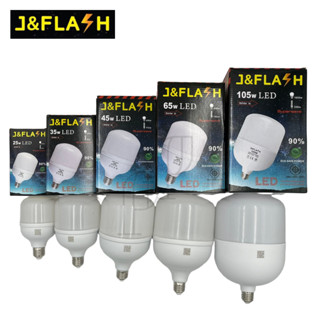 J&amp;FLASHหลอดไฟกระบอก LED 35w 45w 65w 105w สว่าง ประหยัด ปลอดภัยและใช้ได้นาน หลอดไฟLED แสงขาว แสงวอร๋ม สว่างมาก ประหยัดไฟ