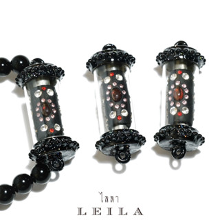 Leila Amulets โคตรรวย รุ่น1 Baby Leila Collection สีดำ (พร้อมกำไลหินฟรีตามรูป)