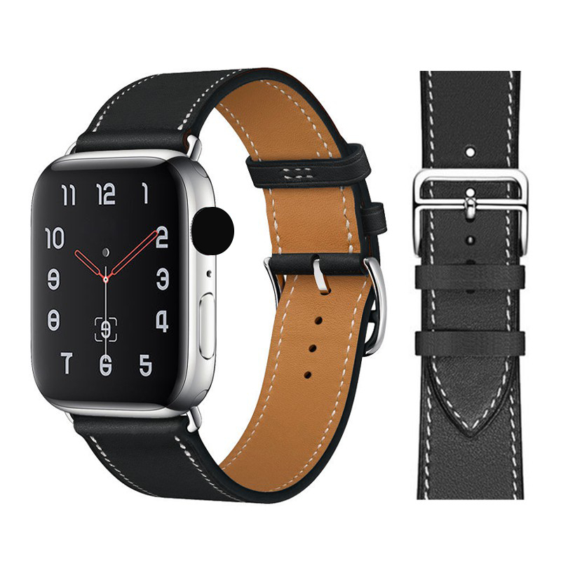 สายนาฬิกาหนังสำหรับสายนาฬิกาiwatch 1 2 3 4 5 6 78 910 se49mm 46mm38mm 40mm 41mm 42mm 44mm 45mmสายนาฬิกาหนังสปอร์ต