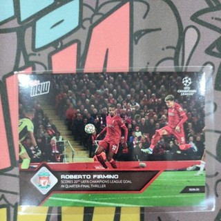 Topps NOW 2022 FIRMINO ทำประตูสำคัญได้ในรอบรองชนะเลิศ