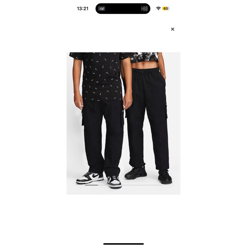 กางเกง nike ขายาวทรงคาโก้ Nike spotswear Essential