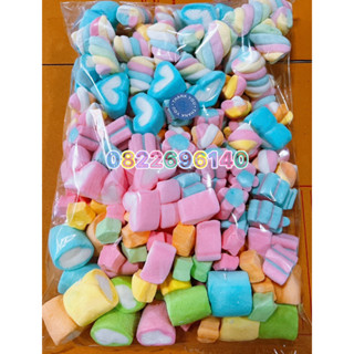 มาร์ชเมลโล่คละแบบครึ่งโล500กรัมค่ะ(คละให้ตามสต็อคเข้าใหม่ของทางร้าน/เลือกแบบไม่ได้จ้า)