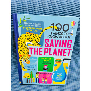 100 Things to know about saving the planet ปกแข็ง💥ใหม่