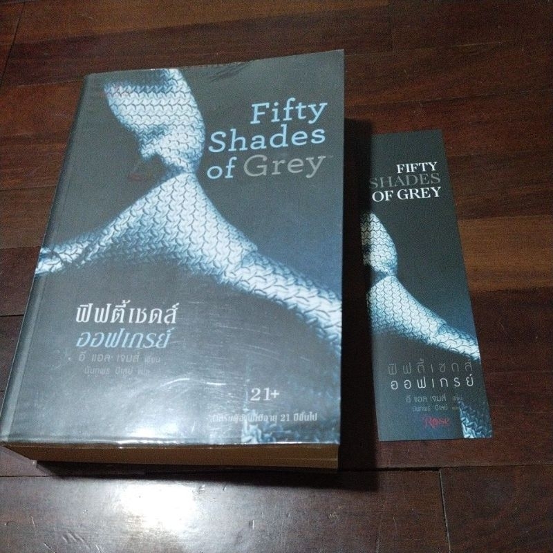 หนังสือเรื่อง fifty shades of grey เล่ม 1