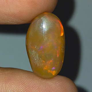 พลอย โอปอล เอธิโอเปีย ธรรมชาติ แท้ ( Unheated Natural Opal Ethiopia ) หนัก 8.16 กะรัต