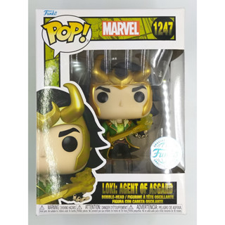 Funko Pop Marvel - Loki Agent of Asgard #1247 (กล่องมีตำหนินิดหน่อย)