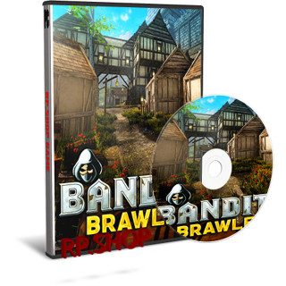 แผ่นเกมคอม PC - Bandit Brawler [2DVD+USB+ดาวน์โหลด]