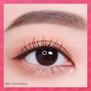 คอนเเทคเลนส์ Kittykawaii mini olivia black (สีดำ)