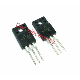 K3767 TO220  2A 600V MOSFET N-Fet มอสเฟต ทรานซิสเตอร์ สินค้าพร้อมส่ง (ราคา1ตัว)