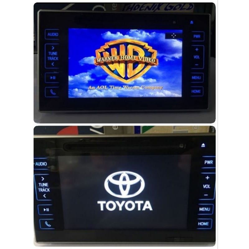 จอแท้ 7' ติดรถ โตโยต้า รีโว่ Toyota Revo DVD NAVI มีระบบนำทาง