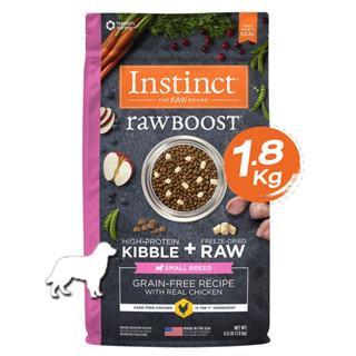 อาหารสุนัข Instinct สูตร Raw Boost Small Breed Chicken Dog 1.8 KG.