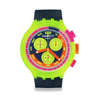 Swatch นาฬิกาผู้ชาย SWATCH NEON TO THE MAX รุ่น SB06J100