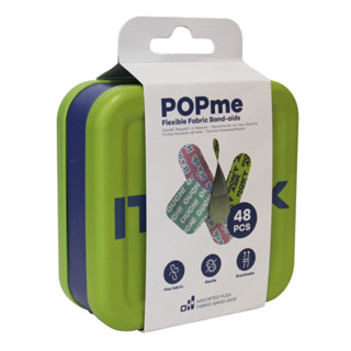 พร้อมส่ง POPme Flexible Fabric Band-aids นำเข้าจากอิตาลี่ พลาสเตอร์ปิดแผลลาย Its OK.