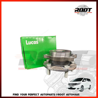 LUCAS ลูกปืนล้อหน้า ติดดุม ABS TOYOTA ALPHARD ANH 20ปี 08-16 เบอร์ LHB021S