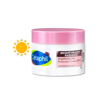 แพ๊กเกจใหม่Cetaphil เซตาฟิล ไบรท์ เฮลธ์ตี้ เรเดียนซ์ ไบรท์เทนนิ่ง เดย์ โพรเทคชั่น ครีม เอสพีเอฟ 15 ขนาด 50 กรัม