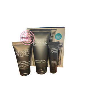 CLINIQUE for Men Cream Shave Kit (3items)