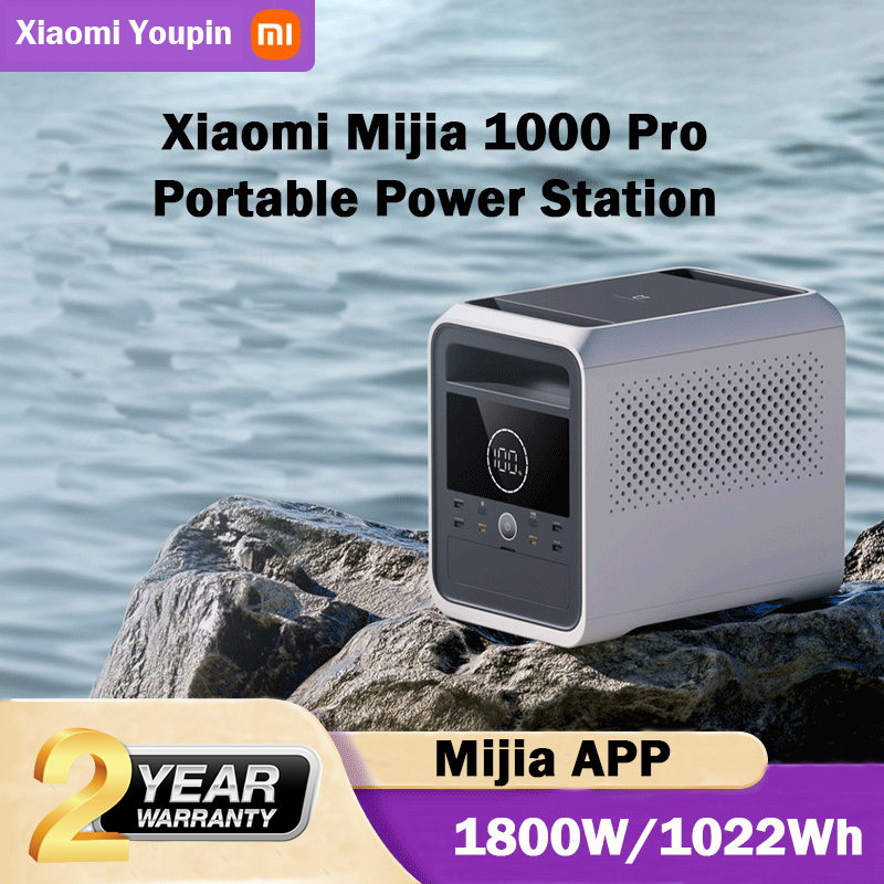 Mijia Youpin 1000 Pro Portable Power Station แบตเตอรี่สำรอง  1800W/1024/Wh/280000mAh