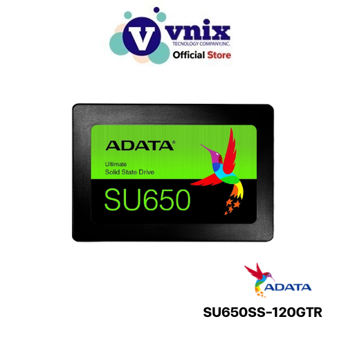 SU650SS-120GTR Adata SSD SU650 120GB 2.5" SATA R520MB/W450MB By Vnix Group