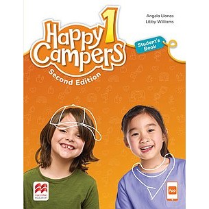 DKTODAY หนังสือ (2ED) HAPPY CAMPERS 1:SB WITH SB EBOOK&amp;SB APP