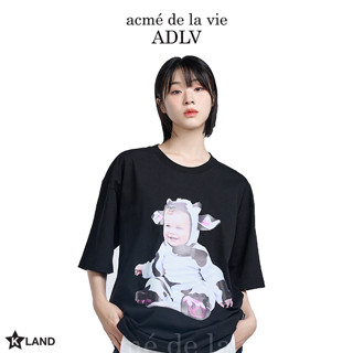 ADLV (acmé de la vie) BABY FACE MILK COW DOLL SHORT SLEEVE T-SHIRT (ADL23TS0021U)