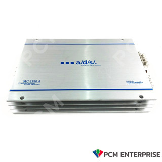 ads [PCM] เพาเวอร์แอมป์ 4 Channel กำลังขับสูงสุด 3500W รุ่น MC-I350.4