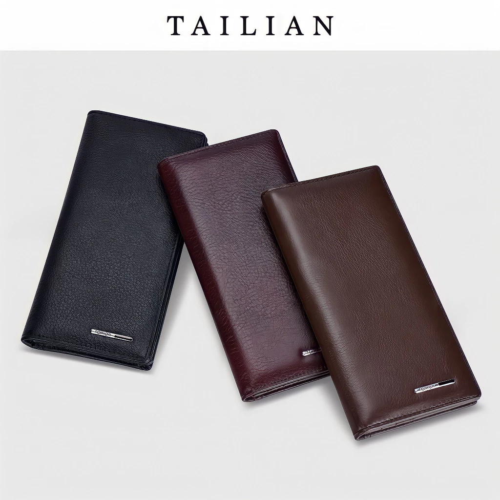 TAILIANกระเป๋าสตางค์ผู้ชายใบยาวขนาด7.5"พร้อมกล่อง #21B