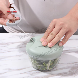 เครื่องบดกระเทียม ความจุ170/500ML ที่ปั่นอาหารแบบดึง 4สี สำหรับห้องครัว