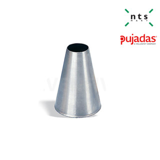 PUJADAS PLAIN TUBE  หัวบีบครีมสแตนเลส แบบเรียบ รุ่น PUJ1-810