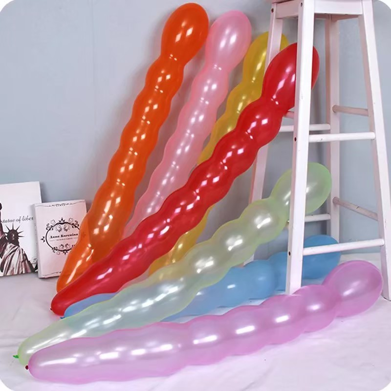 ร้านไทย ส่งจาก กทม. ทุกวัน ลูกโป่งแบบเกลียว แบบข้อ ลูกโป่งยาว สีสดใส น่ารัก (คละสี) อ่านรายละเอียดก่อนสั่งซื้อนะคะ ราคา ถูกที่สุด ดีลบีเคเค แกลเลอรีภาพที่ 5