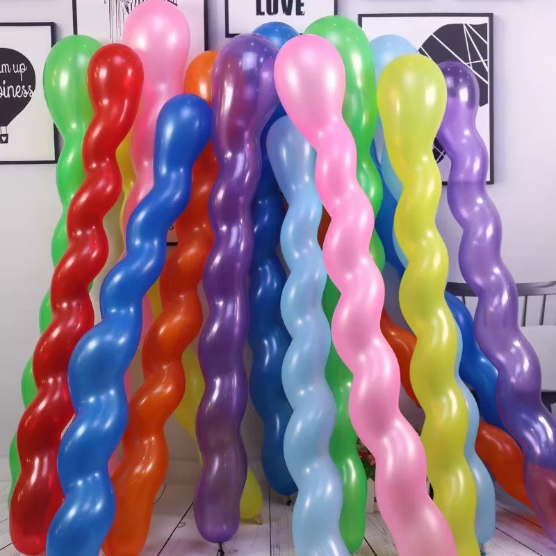 ร้านไทย ส่งจาก กทม. ทุกวัน ลูกโป่งแบบเกลียว แบบข้อ ลูกโป่งยาว สีสดใส น่ารัก (คละสี) อ่านรายละเอียดก่อนสั่งซื้อนะคะ ราคา ถูกที่สุด ดีลบีเคเค แกลเลอรีภาพที่ 7