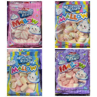 มาร์ชแมลโลว์  mallow plus ตรา erko ขนาด 150 กรัม หลากหลายรส