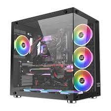 CASE XIGMATEKAquarius Plus • Front &amp; Left TG Panel • 7PCS AY120 Fan, Frontx3+ Bottomx3+Rearx1 • ATX, M-ATX, Mini-ITX