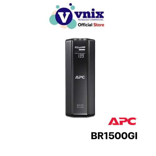 APC Back Up Pro UPS BR1500GI (1500VA/865Watt) UPS for Gaming เครื่องสำรองไฟ สำหรับเกมส์มิ่ง By Vnix 