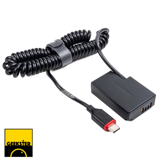 แบต Dummy Canon LP-E17 / E17 Kingma USB-C แบตไลฟ์สด แบตดัมมี่ แคนน่อน lpe17 EOS RP R10 R8 200D 750D