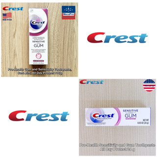 Crest® Pro-Health Gum and Sensitivity Toothpaste, Soft Mint, All Day Protect 116g or 24g ยาสีฟันเครสต์ สูตรอ่อนโยน