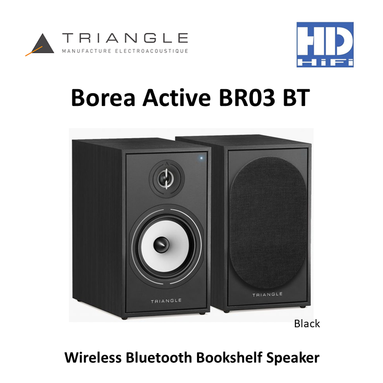 Triangle Borea Active BR03 BT Wireless Bluetooth Bookshelf Speaker