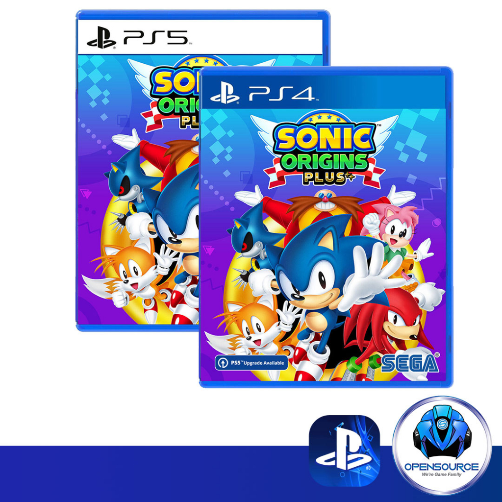 [พร้อมส่ง]playstation: Sonic Origins Plus (ASIA Z3 EN/CH/KR/JP) - PS4 & PS5