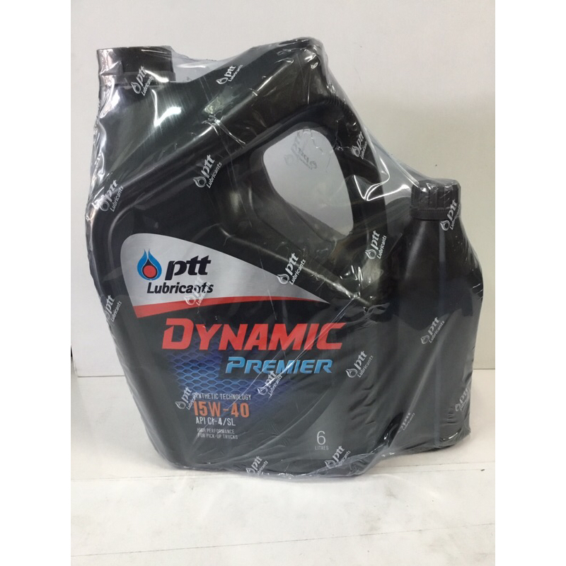 นํ้ามันเครื่อง ปตท. PREMIER 15W-40 API CI-4/SL(6L+1L) ดีเซล